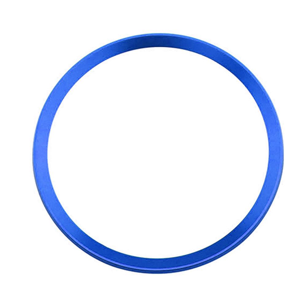 Color My Life Aluminum Alloy Car Steering Wheel Ring Stickers Decals Fit for A3 A4 Q3 Q5 A5 A6 Automobiles