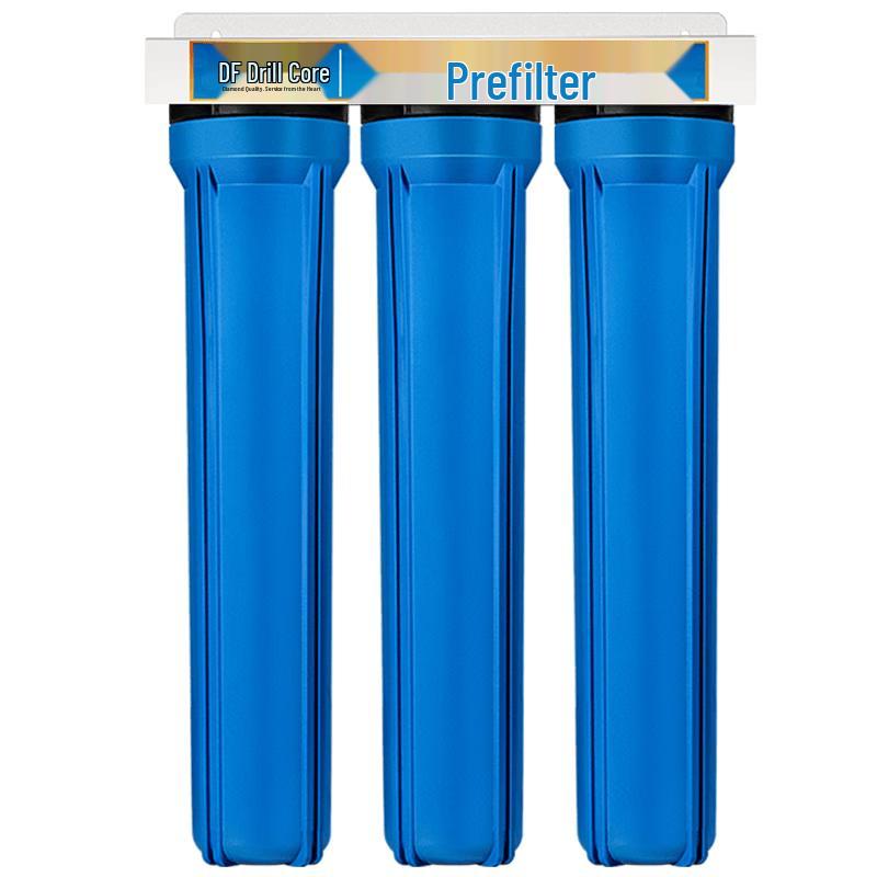 Zuanxin 20-Zoll Ganzhaus Vorfilter Wasserreiniger CN-Stecker (Adapter enthalten)