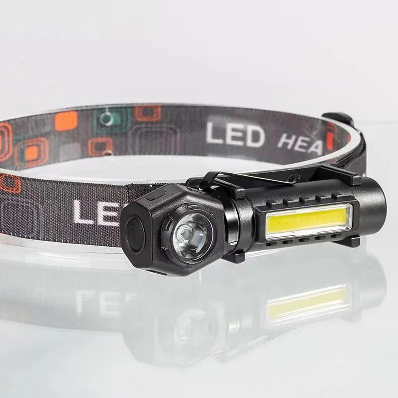Outdoor Headlights Long Endurance Strong Light Led Rechargeable Mounted Ultra Bright Magnetic Pen Holder Dual Purpose Flashlight
