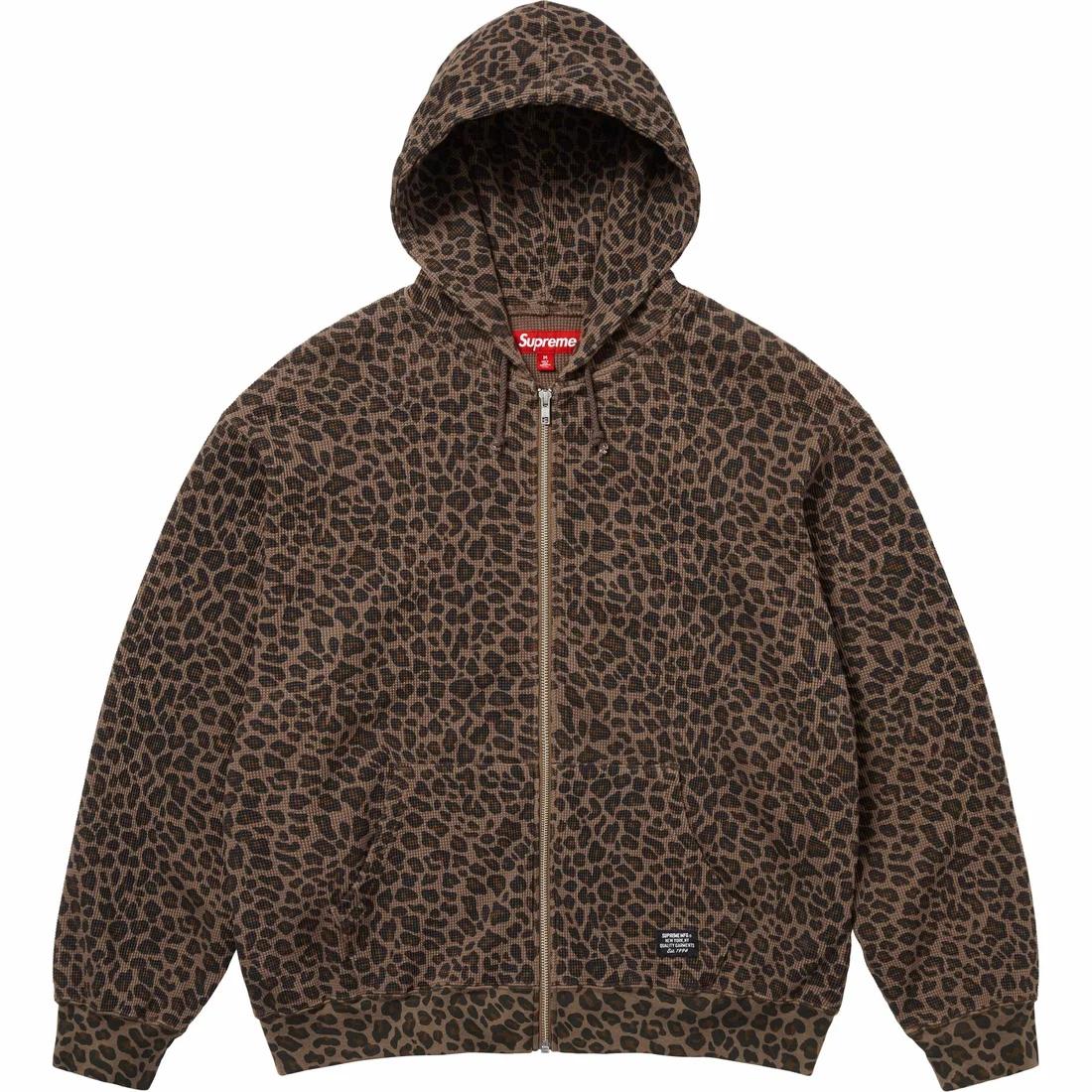 Supreme Hooded Zip Up Thermal SUP-SS25-126