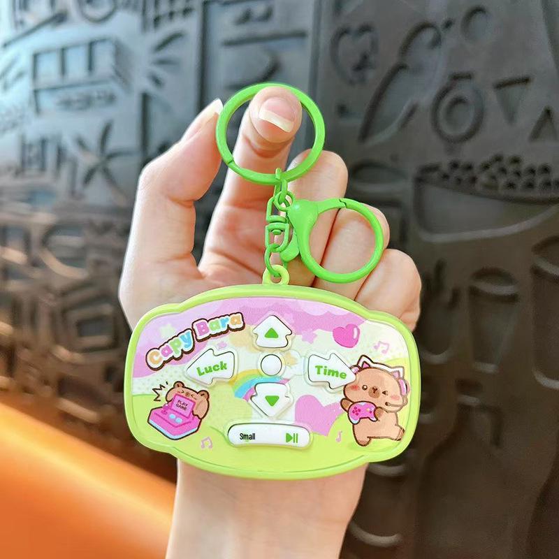 Creative Multifunctional Keychain Microphone - Cute Bag Accessory & Student Toy Pendant Gift
