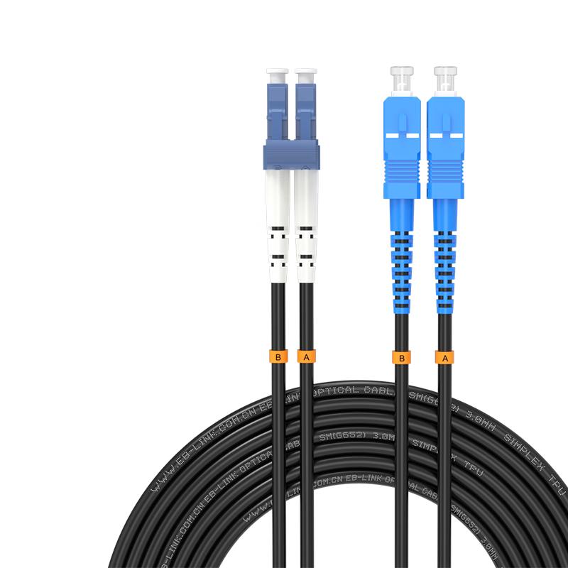 

EB-LINK Telecom-Grade Outdoor Armored Fiber Optic Patch Cable 1m