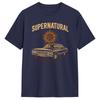 Impala Supernatural115 Carry On The Winchester Way T Shirt Unisex Cotton Unique TShirts O Neck Tees Short Sleeve Clothes Gift