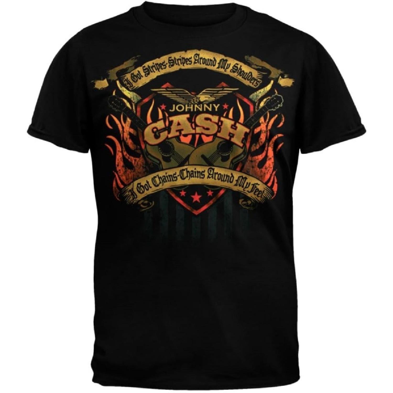 Johnny Cash - I Got Stripes T-Shirt XXXXXL разноцветный