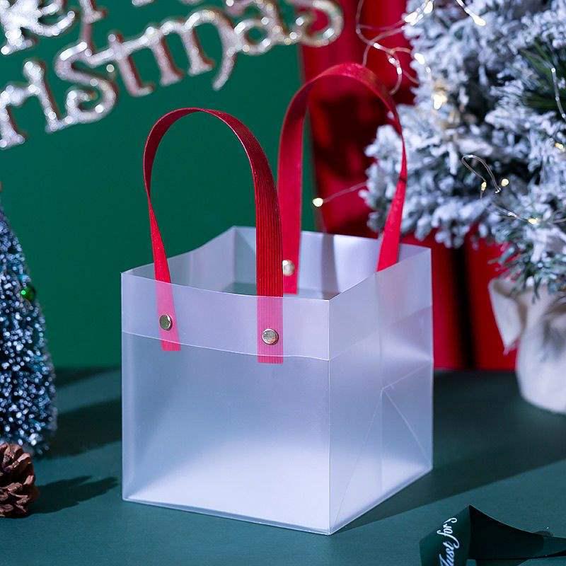 Christmas Apple Gift Box for Kids - Creative Holiday Packaging with Candy Bag