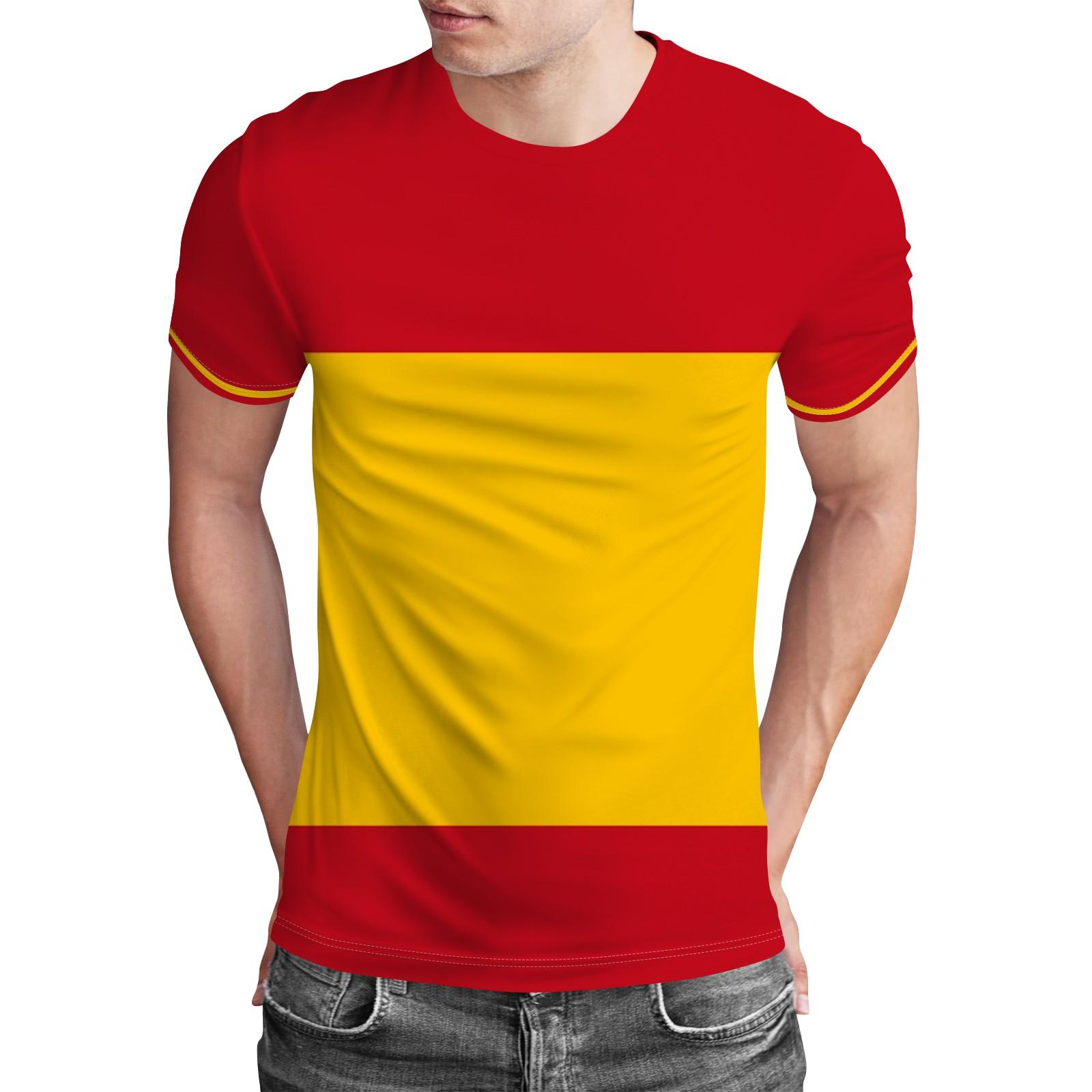 Мужская футболка с немецким принтом, мужской свободный повседневный топ с короткими рукавами L жёлтый