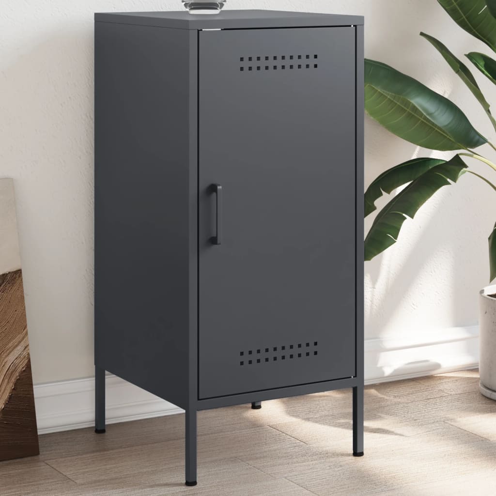 Sideboard Anthracite 36 X 39 X 79 Cm Steel