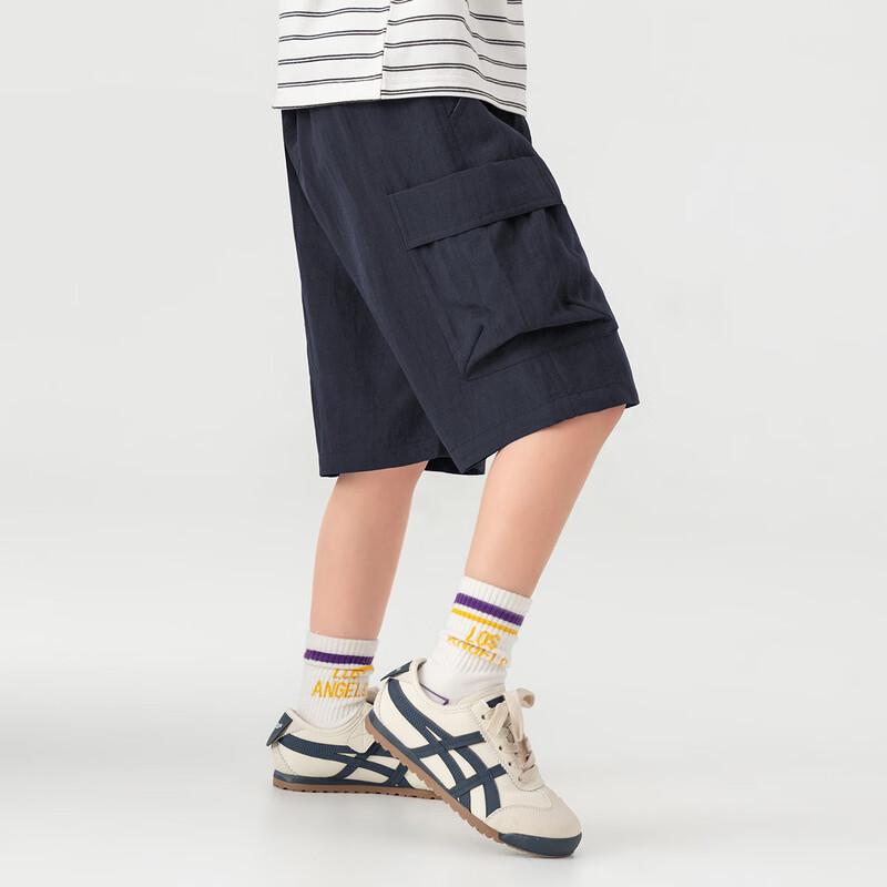 Boys' Tencel Linen Cargo Shorts