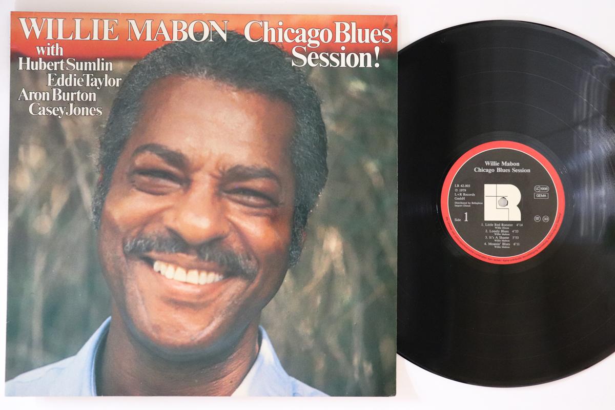 

LP Record WILLIE MABON - Chicago Blues Session! LR42003 L+R 1979 Germany Blues Used