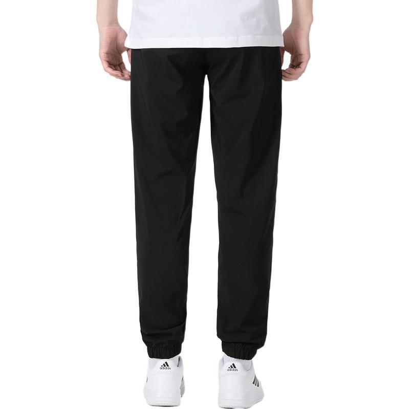 Men's Adidas Neo Pants Alphabet Printing Breathable Casual Woven Sports Pants/Trousers/Joggers Autumn Black HD4684
