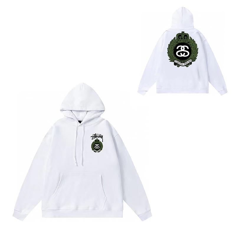 A Stus hooded sweater is a heavy and high version hooded sweater for couples.