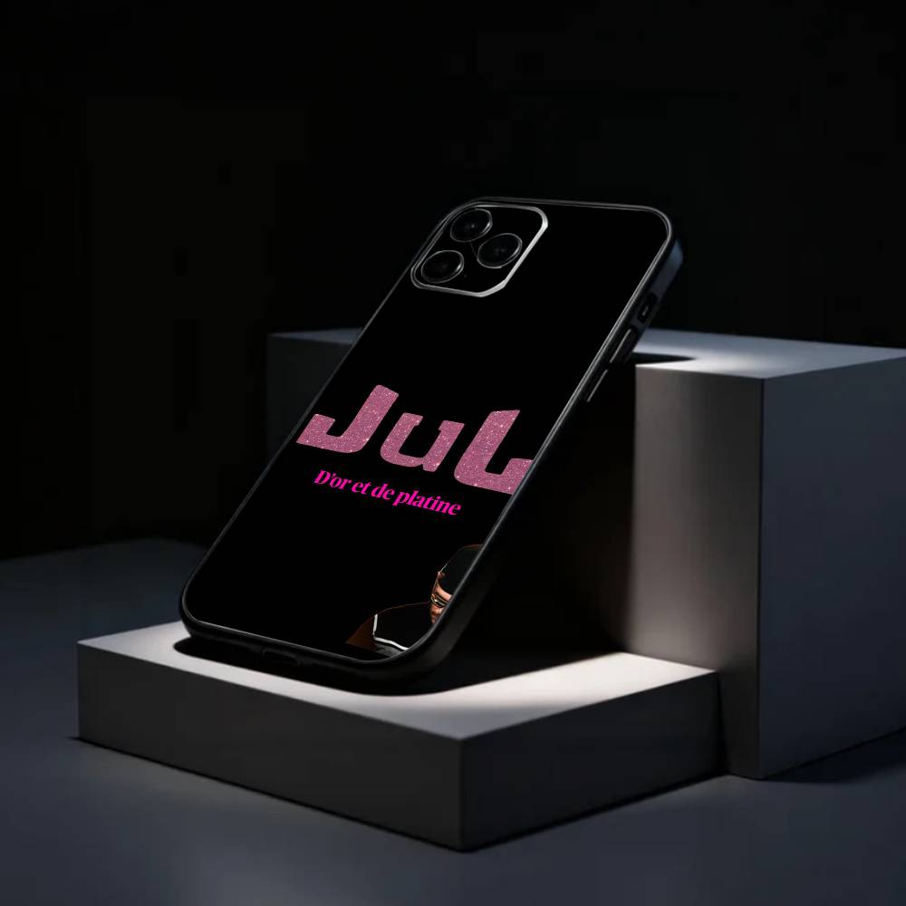 Urban France J-Jul Rapper Phone Case Silicone Soft For IPhone 17 16 15 14 13 12 11 X XR Plus Pro Max Plus