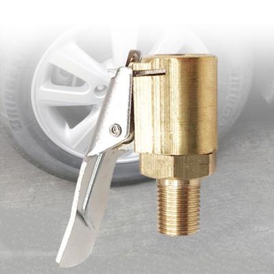 8mm Portbale opona samochodowa pompka do opon Adapter zaworu mosiężny uchwyt pneumatyczny zawór zaciskowy Adapter