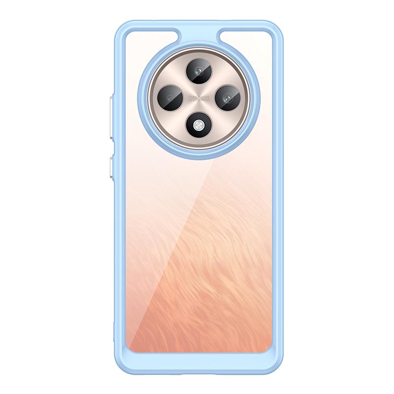 

Для OPPO Reno12 F Чехол OPPO Reno12 F FS 5G Reno12 F 4G Чехол-бампер противоударный прозрачный ПК ТПУ телефон задняя крышка для OPPO Reno12 F Reno12 F 5G