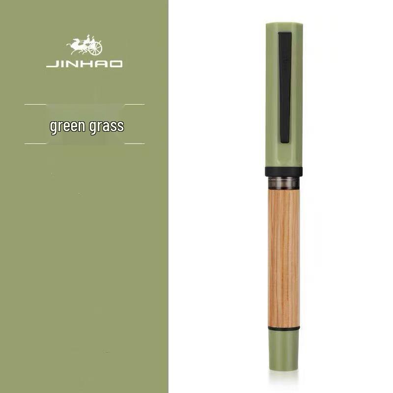 Oak Wooden Handle Fountain Pen - New Model for Third Grade Students: Calligraphy Practice and Correct Posture