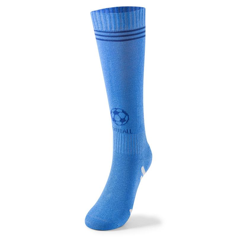 Spring And Summer Children'S Football Socks Thin Boys And Girls Medium And Small Children Classic Striped High Tube Sports Calf Cotton Socks Sweat