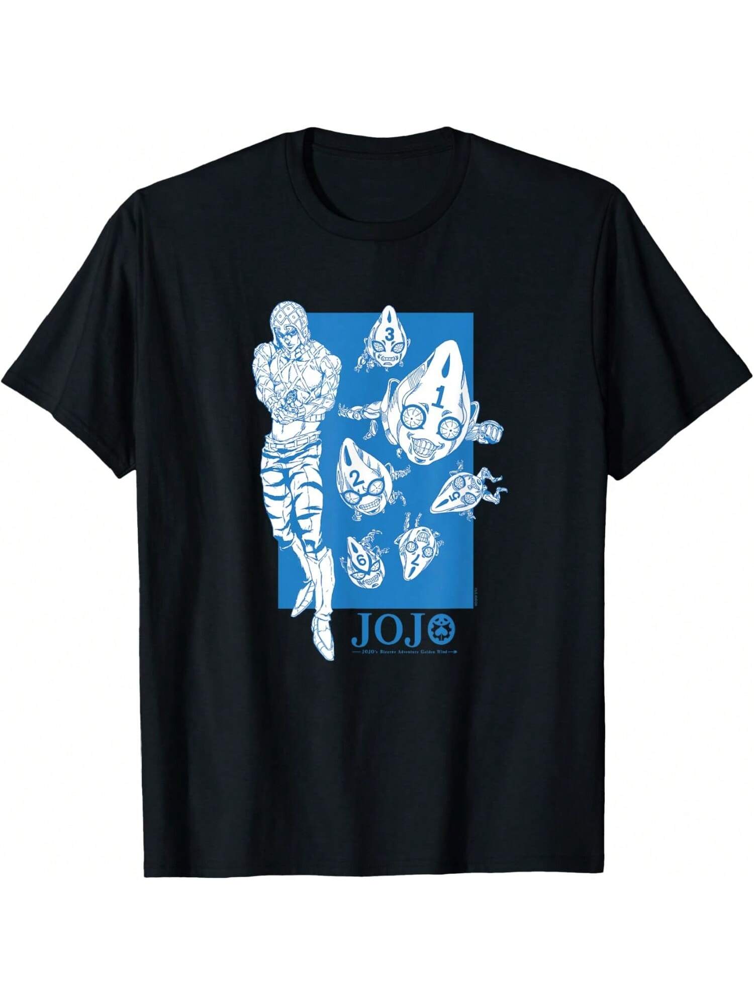 Camiseta de anime de Mista y sus seis balas de s Bizarre Adventure S разноцветный