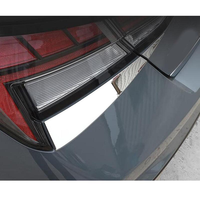 For Hyundai Elantra Avante    Stainless Steel Car Rear Tail Light Lamp Trim Decoration Eyebrow Exterior Accessories