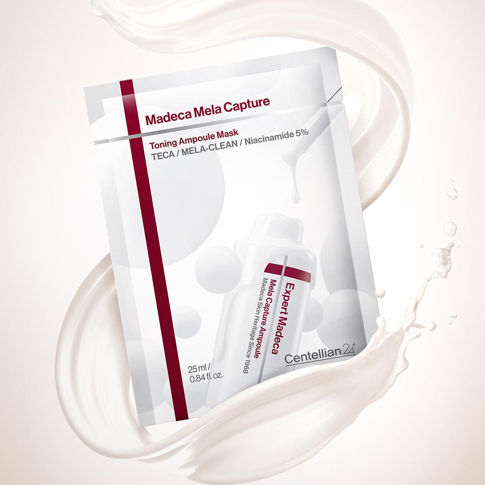 [centellian24] Madeca Mela Capture Toning Ampoule Mask (4 Sheets)