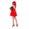 Gothic Vampire Queen Costume Dress Women Halloween Cosplay Witch Zombie Bride Fancy Outfit