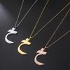 Cazador Gold Color 28 Arabic Letter Necklace for Women Stainless Steel Arab Alphabet Pendant Choker Necklaces Jewelry 2026 Trend