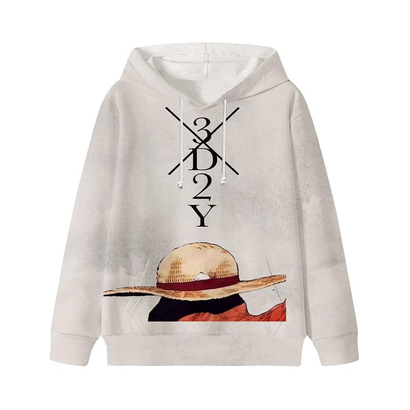 

One Piece Luffy Wanted Детские толстовки с капюшоном Осень-Зима Детские бархатные пуловеры Повседневная одежда для детей Девочек и мальчиков Мультфильмы Kawaii Топы Толстовки 130 серебряный