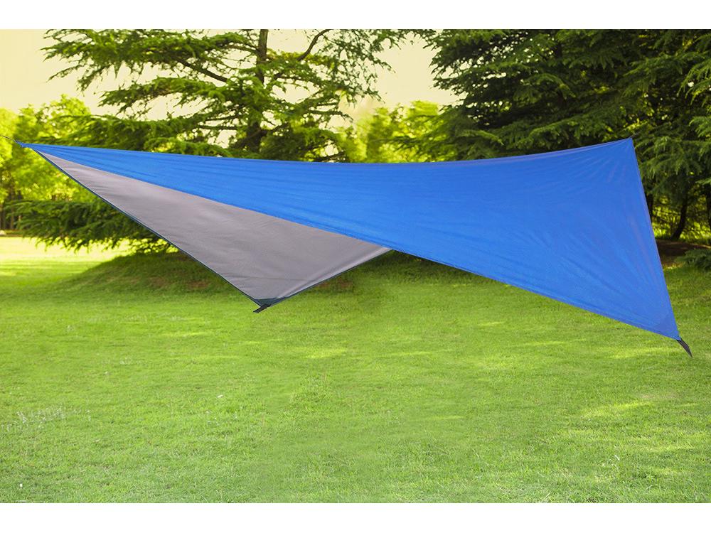Quick-Open Mosquito Net Hammock Tent: Parachute Nylon for Camping & Outdoor Leisure