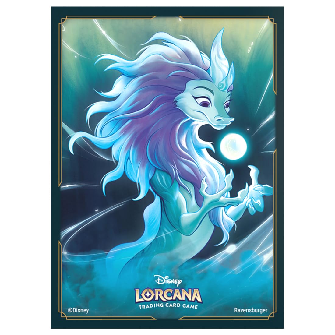 Takara Tomy Disney Lorcana TCG Card Sleeves Sisu Holy Water Dragon Official Japan