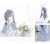 Long Curly Gradient Lolita Lolita Everyday Slimming Effect Light Harajuku-style Gal-style Heat-resistant Wig, Hair, Wig, Wig, Party, Style, Cosplay,