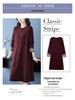 2025 Elegant Plus Size Woolen Knit Dress: Winter Slimming Long Skirt
