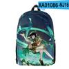 Fashion Youthful Genshin Impact Venti Student School Bags Notebook Backpacks 3D Printed Oxford Waterproof Boys/Girls Travel Bags