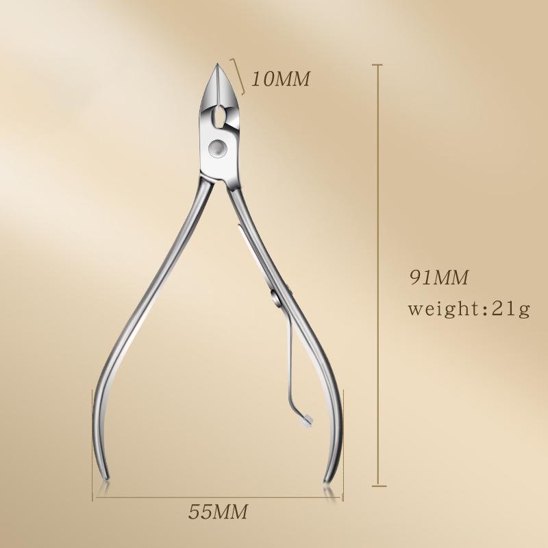 Durable Stainless Steel Cuticle Nipper For Manicure And Pedicure Cuticle Clippers Trimmer Dead Skin Remover Pedicure Stainless