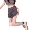 Women's High Waist Pleated Mini A-Line Skirt, Sexy and Slimming Summer Skirt Pants