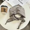 New Soft Triangle Scarf Cashew Print Floral Decorative Scarves Neck Head Scarves Long Cotton Linen Bandanas Shawl Headband