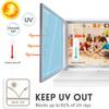 Einweg-Sichtschutzfolie für Fenster, Sonnenschutz, Spiegel, reflektierende Tönung, hitzeregulierende Vinyl-Anti-UV-Fensteraufkleber für das Home Office