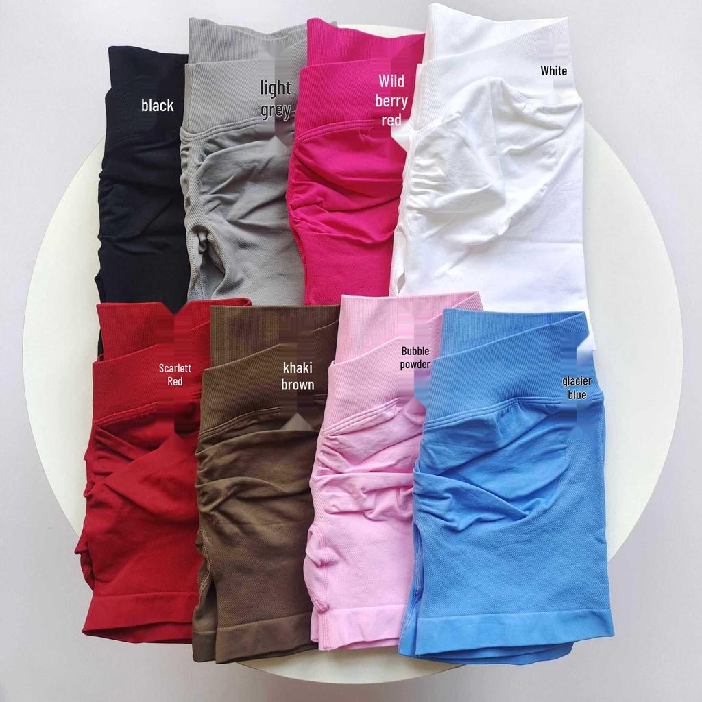 European & American Butt-Lifting V-Waist Breathable Fitness Yoga Shorts