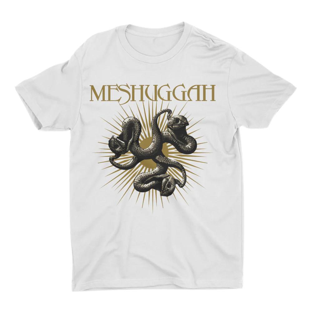 Meshuggah band shirt White T-shirt Unisex All sizes XX359 Unisex T-Shirt XXXXL
