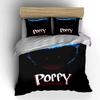 Poppy Playtime Set Biancheria da Letto Tre Pezzi Set Biancheria da Letto (1 copripiumino, 2 federe, piumino non incluso)