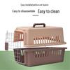 Washable Portable Medium Cat Carrier Crate - Breathable & Ventilated Design