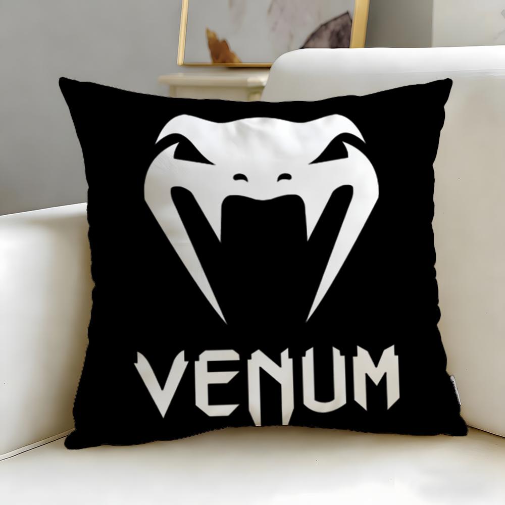 popular sports brand VENUM Cushion Cover Soft & Easy-Wash Pillow Case – Versatile for Couch, Bed, Travel and Office