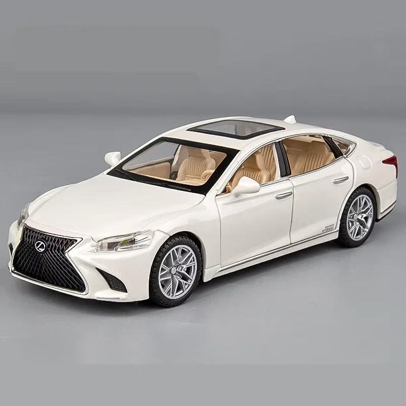 1:32 LEXUS LS500H Legierungsauto Modell Diecasts & Spielzeugfahrzeuge Metallauto Modell Hohe Simulation Sound Licht Sammlung Spielzeug Geschenk