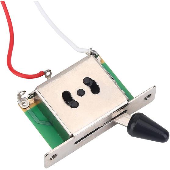 Guitar Wiring Harness, 3 Way Toggle Switch Guitar Electric Guitar Wiring Kit 500k Wiring Harness Easy To Install