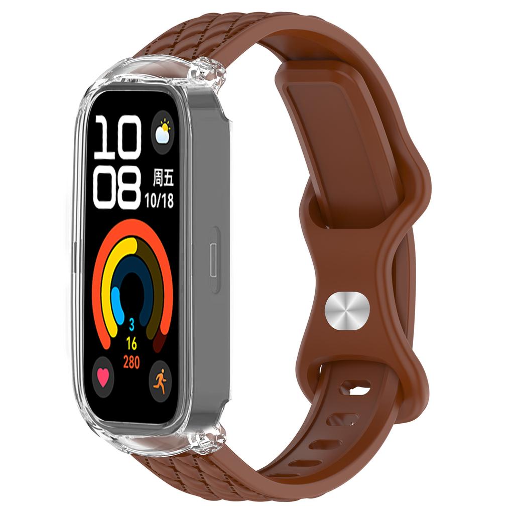 Watchband For Huawei Band 10/9/8 Accessories Silicone Braided Sport wristband pulseira correa bracelet+Case Huawei Band 10 Strap