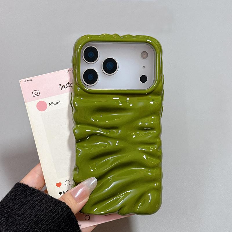 Cute Cake Cream Pattern Glossy TPU Phone Case For For Iphone 17 16 Pro Max 1 14 Plus Air 13 Shockproof 3D Bumper Cover