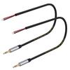 3.5mm Male Plug To Bare Wire Open End TRS 3Pole Stereo 1/8in 3.5mm Audio Cable for Headphone Speaker Repair Replacement