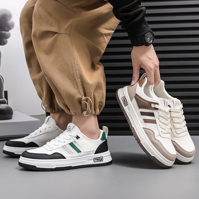 Neue Herren Board Shoes Sneaker Skate Schuhe Anti Rutsch Abriebfest Vielseitig Outdoor Freizeitschuhe Vielseitig für den täglichen Gebrauch