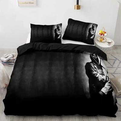 TOP Bettwäscheset Einzelbett Twin Full Queen King Size Tupac Amaru Shakur Bettset Erwachsener Kind Schlafzimmer Bettdeckenbezug Sets 3D-Druck