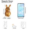 LED Three-color Changing Light Rabbit Wall Lamp Motion Sensor Light