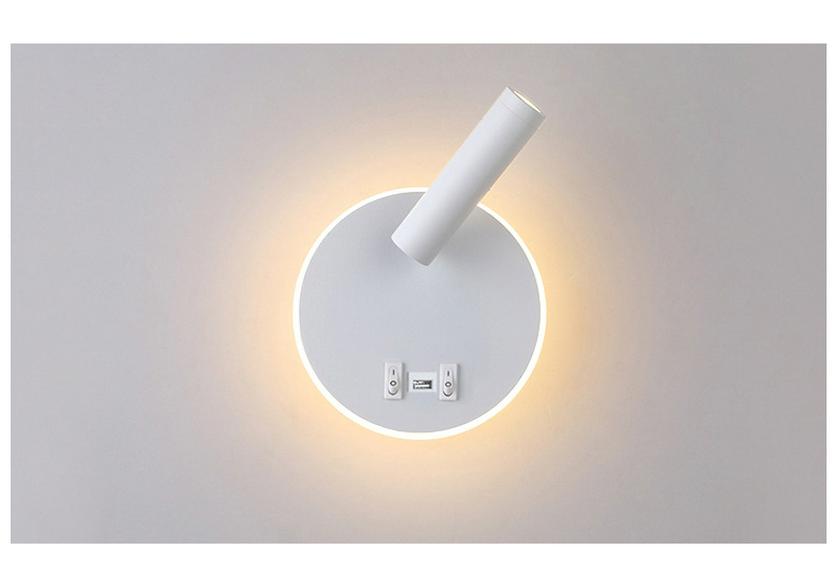 LED USB Wall Lamp for Reading - Bedside & Study Room