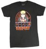 Naruto Shippuden New Adult T-Shirt Eating Over Ichiraku Ramen Shop Logo